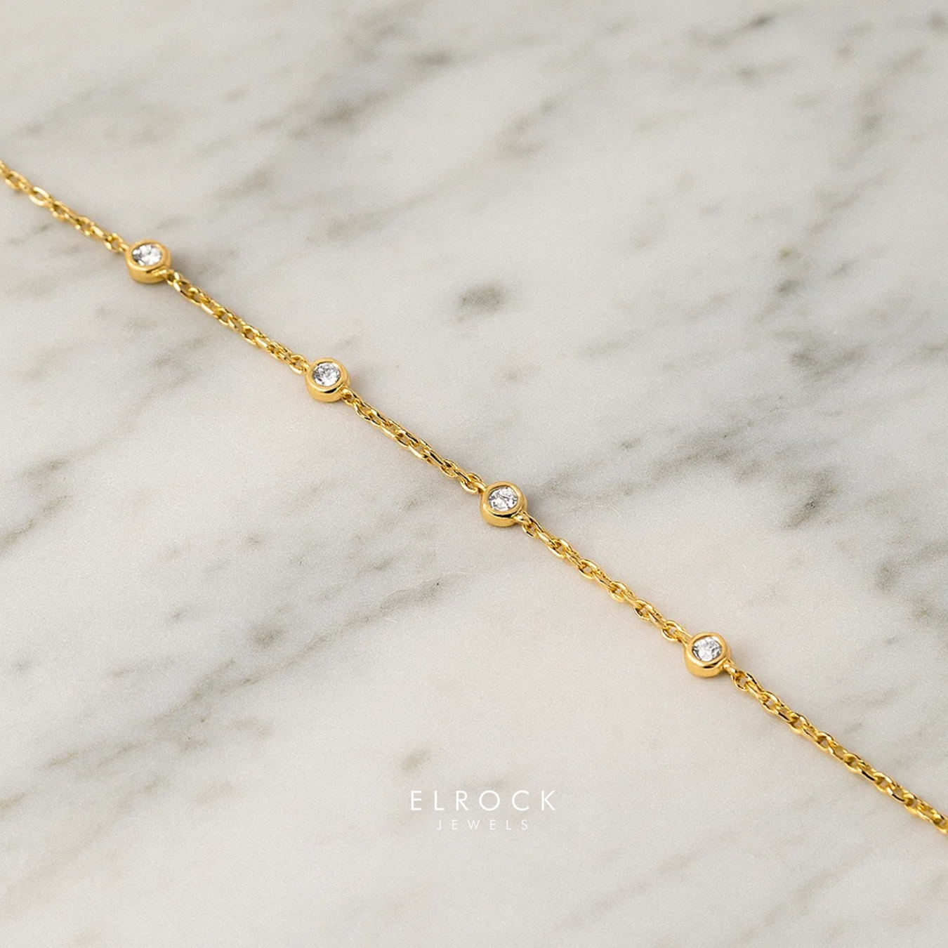 Bezel Bracelet Diamond Bracelet