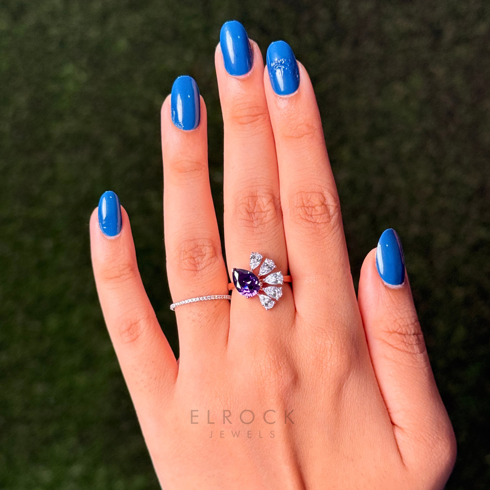 Pear cut Diamond Engagement Ring