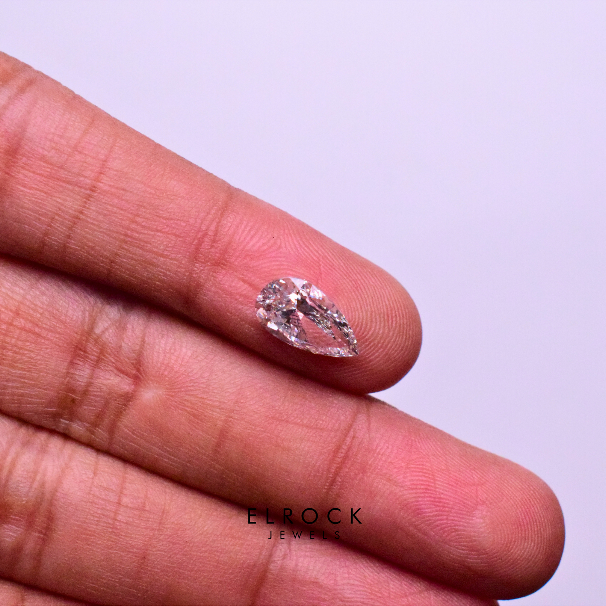 Lab Grown Pear Loose Diamond for Personalized Jewelry