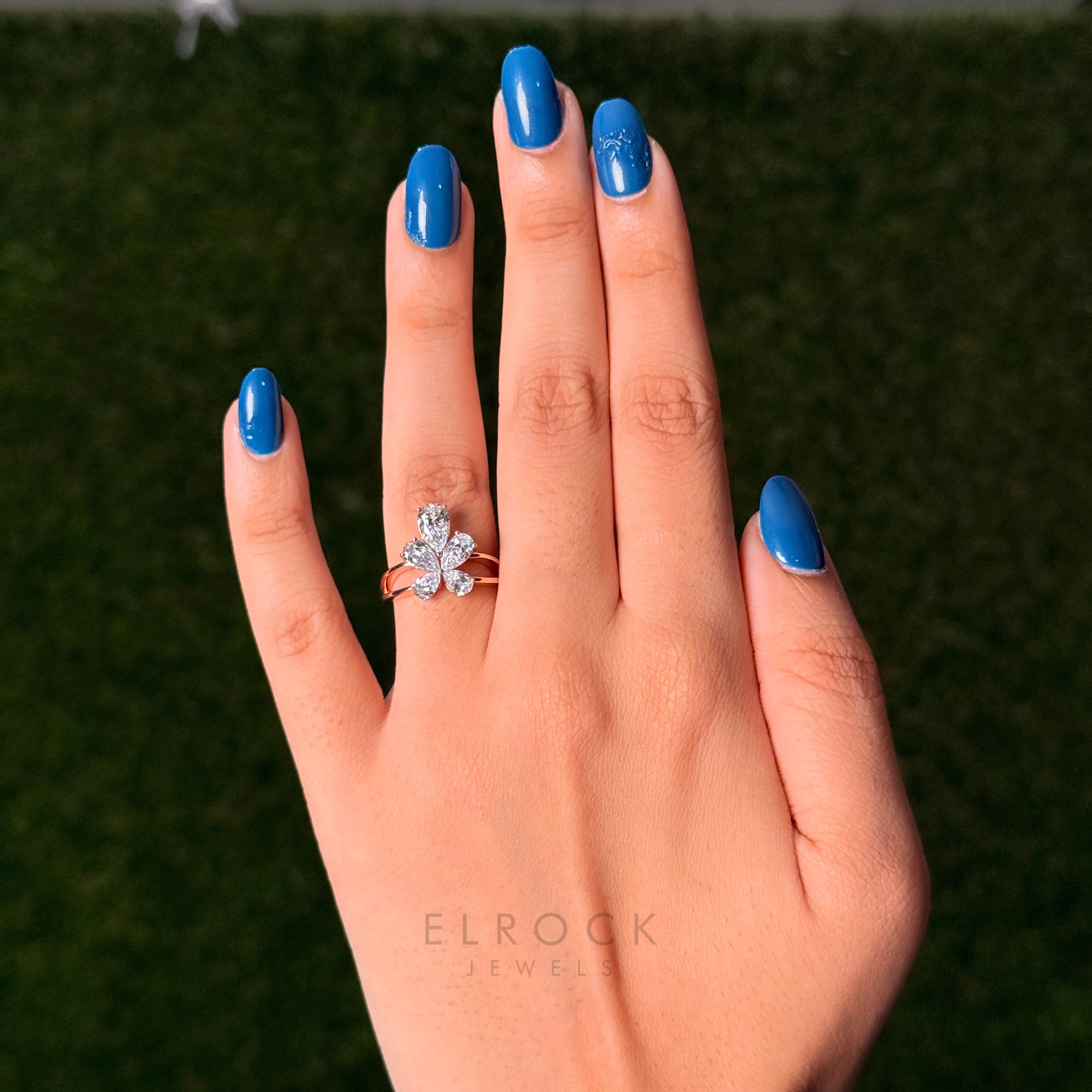 Pear Diamond Engagement Ring