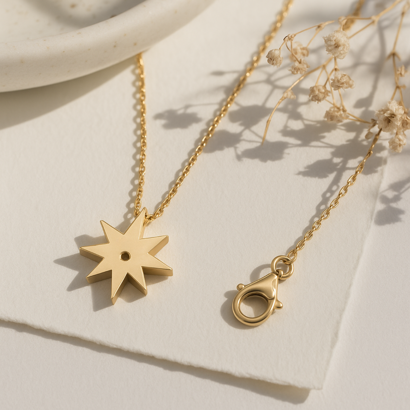 North Star Pendant Necklace