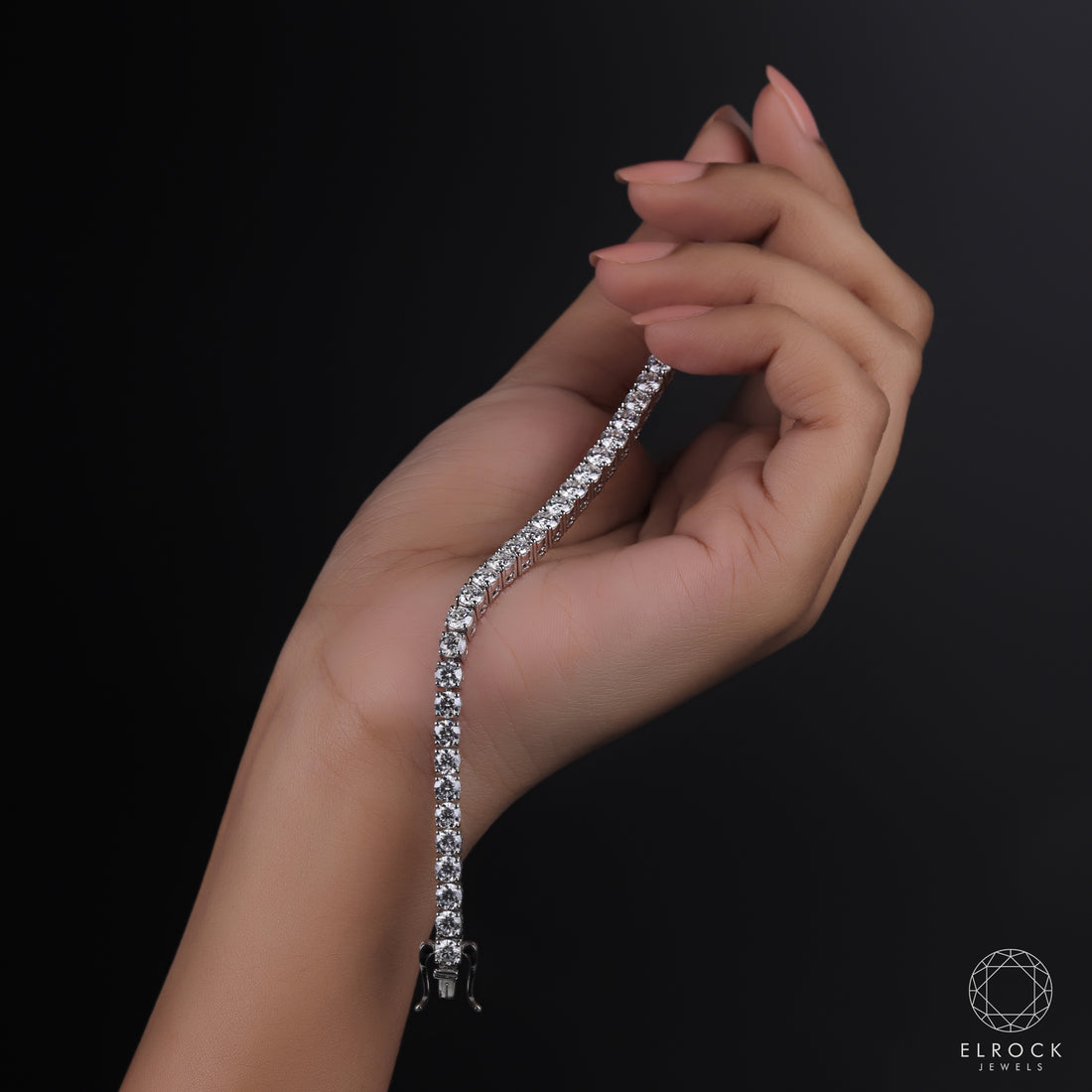 Lab-Grown Diamond Tennis Bracelet | Sustainable Luxury by Elrock Jewels™