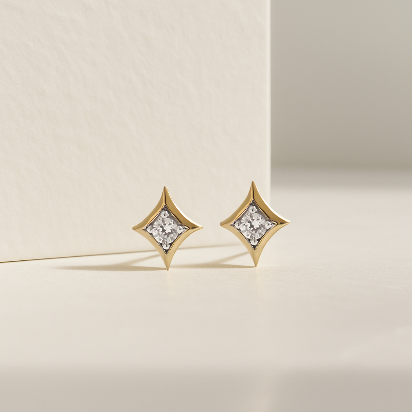 North Star Stud Earring Tiny Star Cartilage Earring 