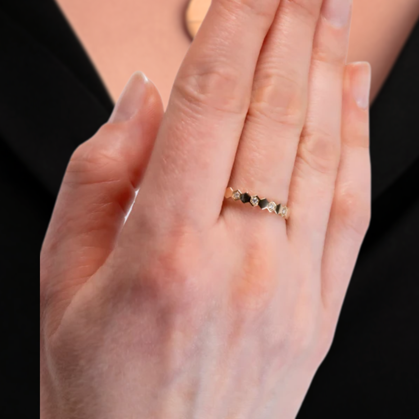 Lab Grown Round Diamond Wedding Band