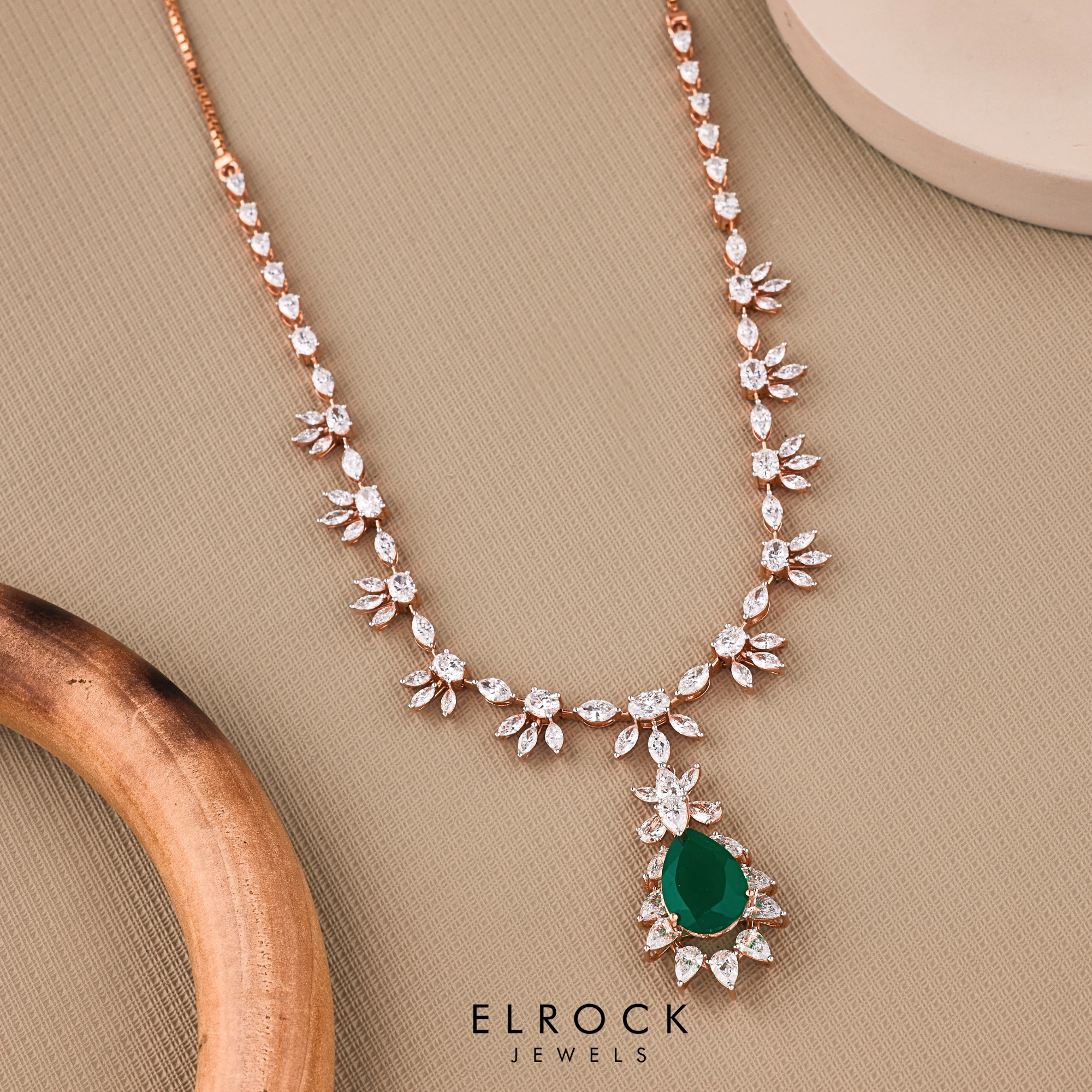 Tennis Necklace, Multi Shape Diamond Necklace With Earring Set
