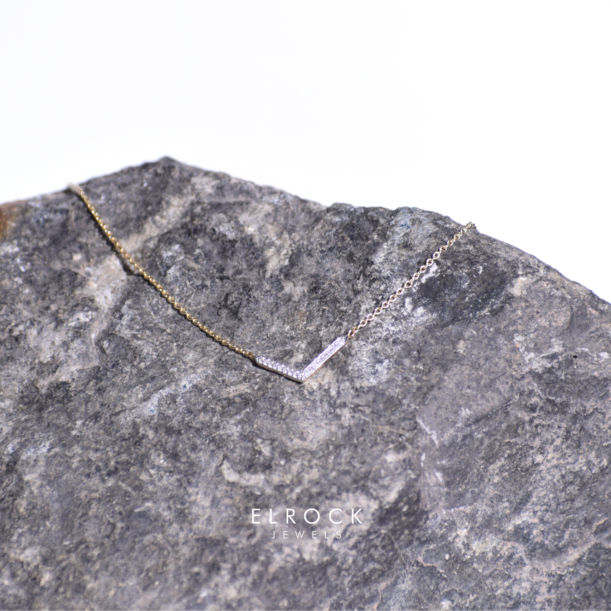 14K Lab Grown Diamond Necklace 
