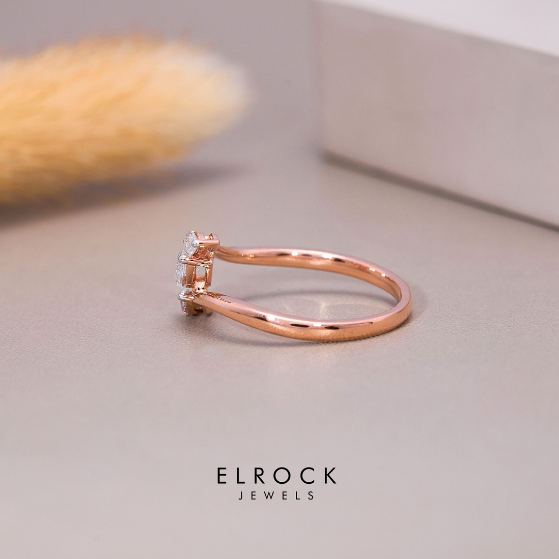 Marquise Cut Lab Grown Diamond Ring
