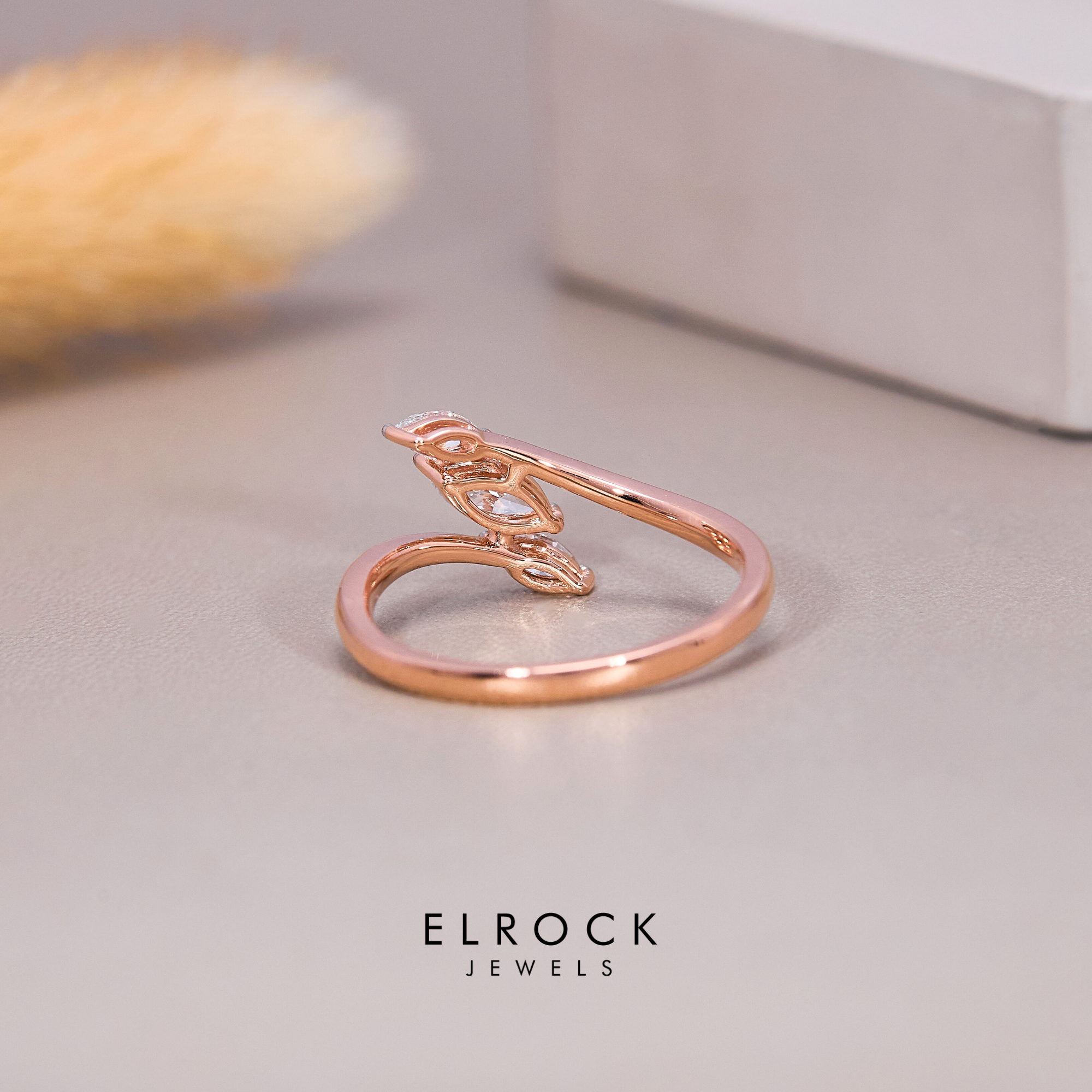 Marquise Cut Lab Grown Diamond Ring