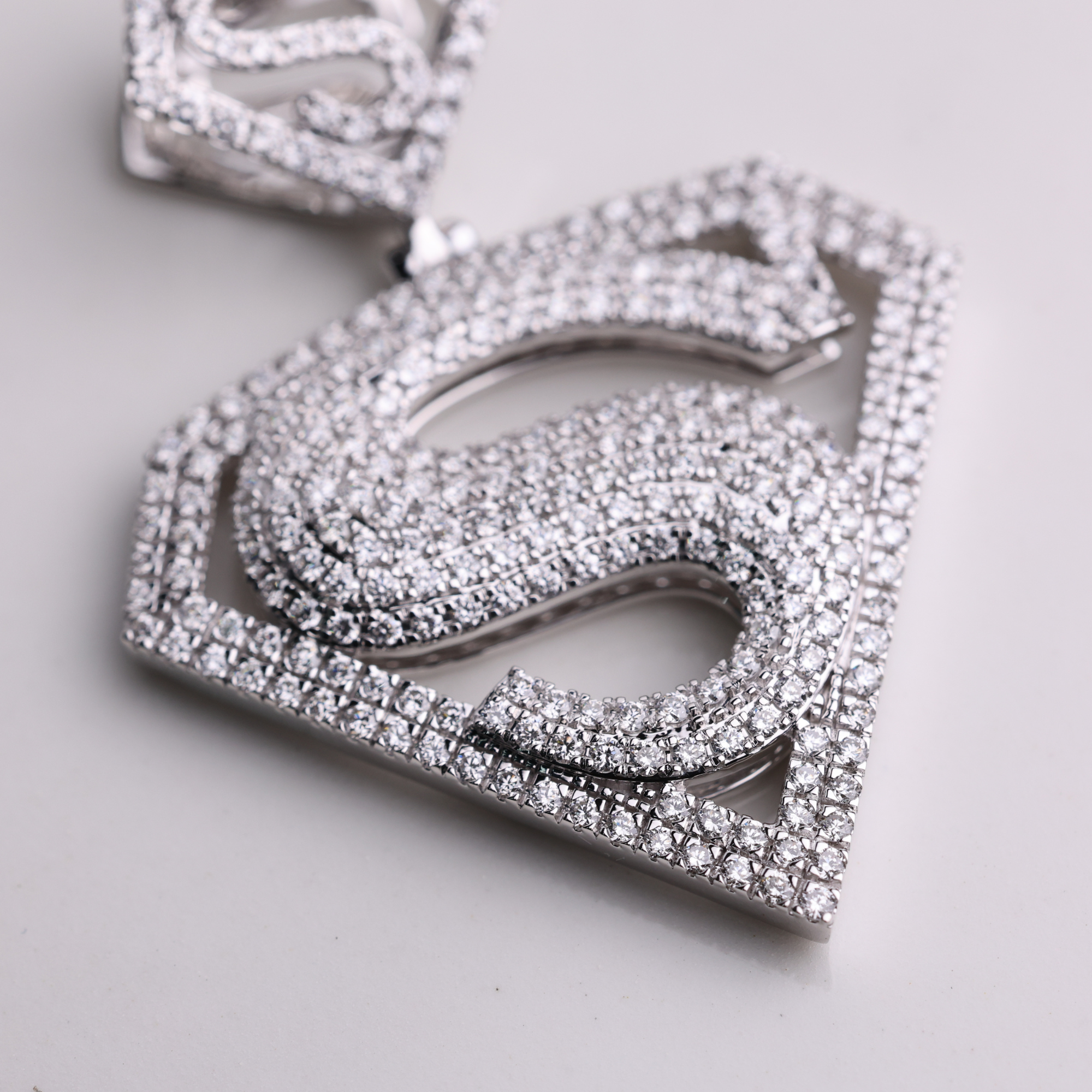 14k Gold Diamond Jewelry, Hip Hop Lab Grown Diamond Pendant