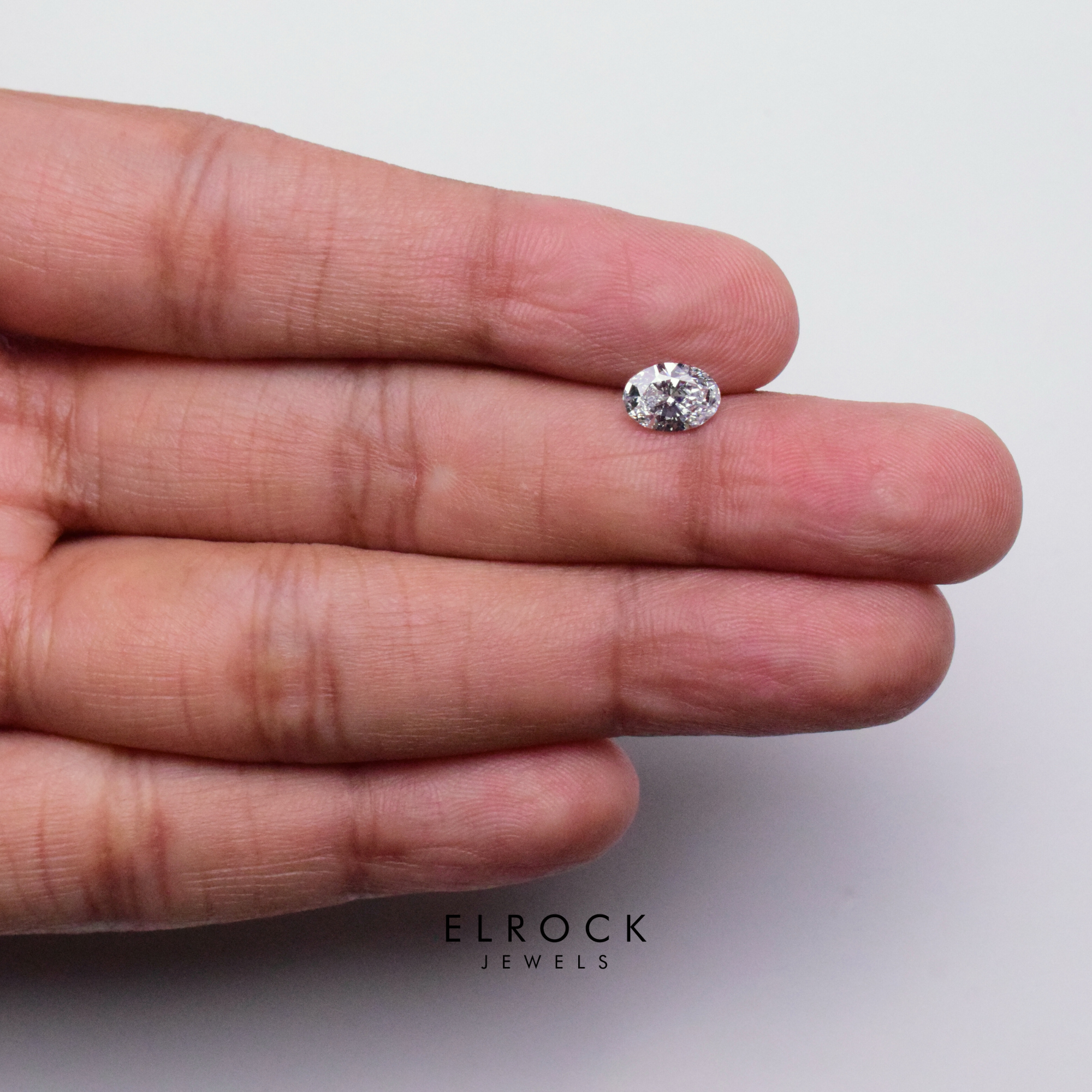 Oval Loose Lab Grown Diamond for Custom Jewelry, Eco Friendly, Brilliant Cut