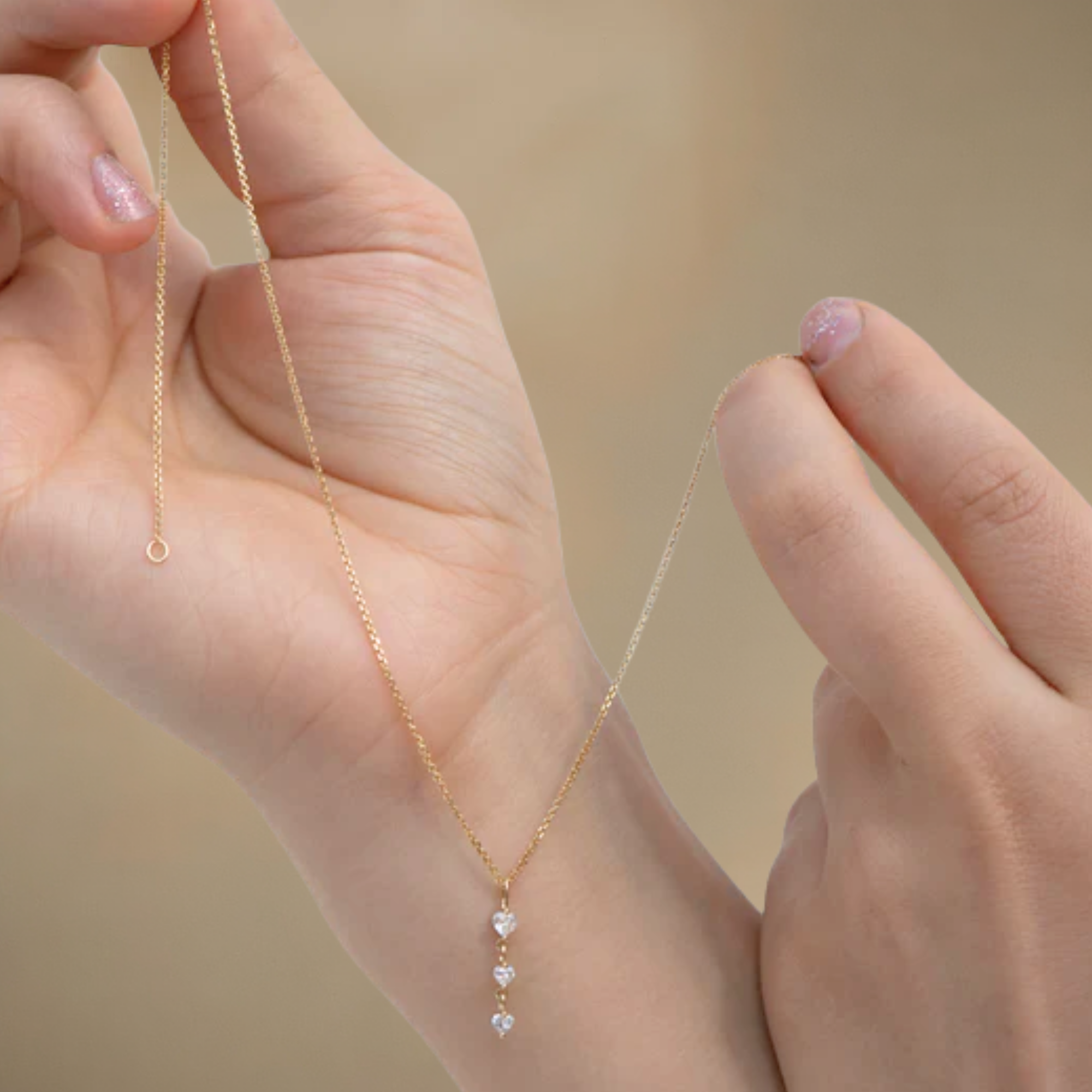 Heart Diamond Necklace
