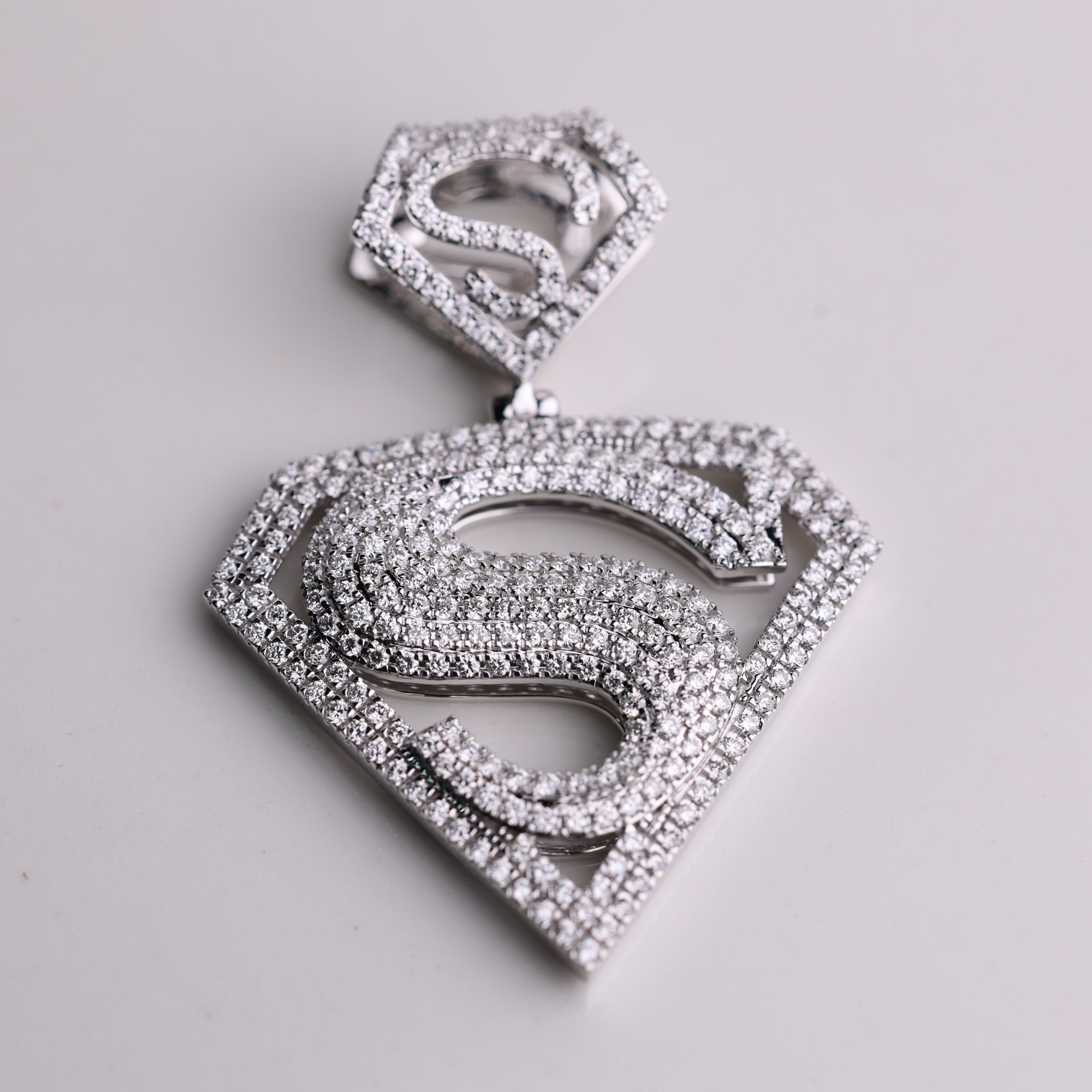14k Gold Diamond Jewelry, Hip Hop Lab Grown Diamond Pendant