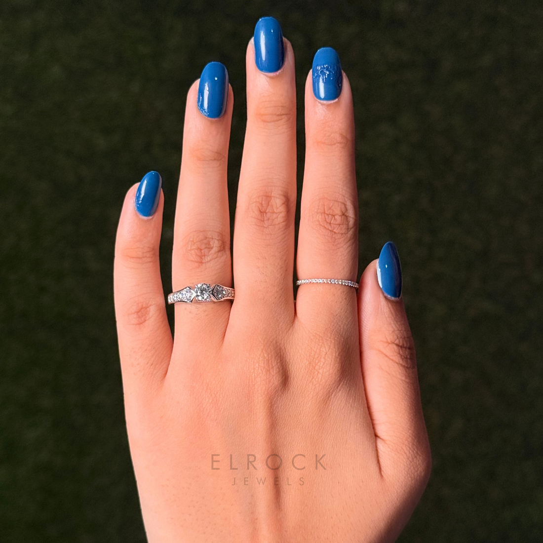Round Cut Lab Grown Diamond Band