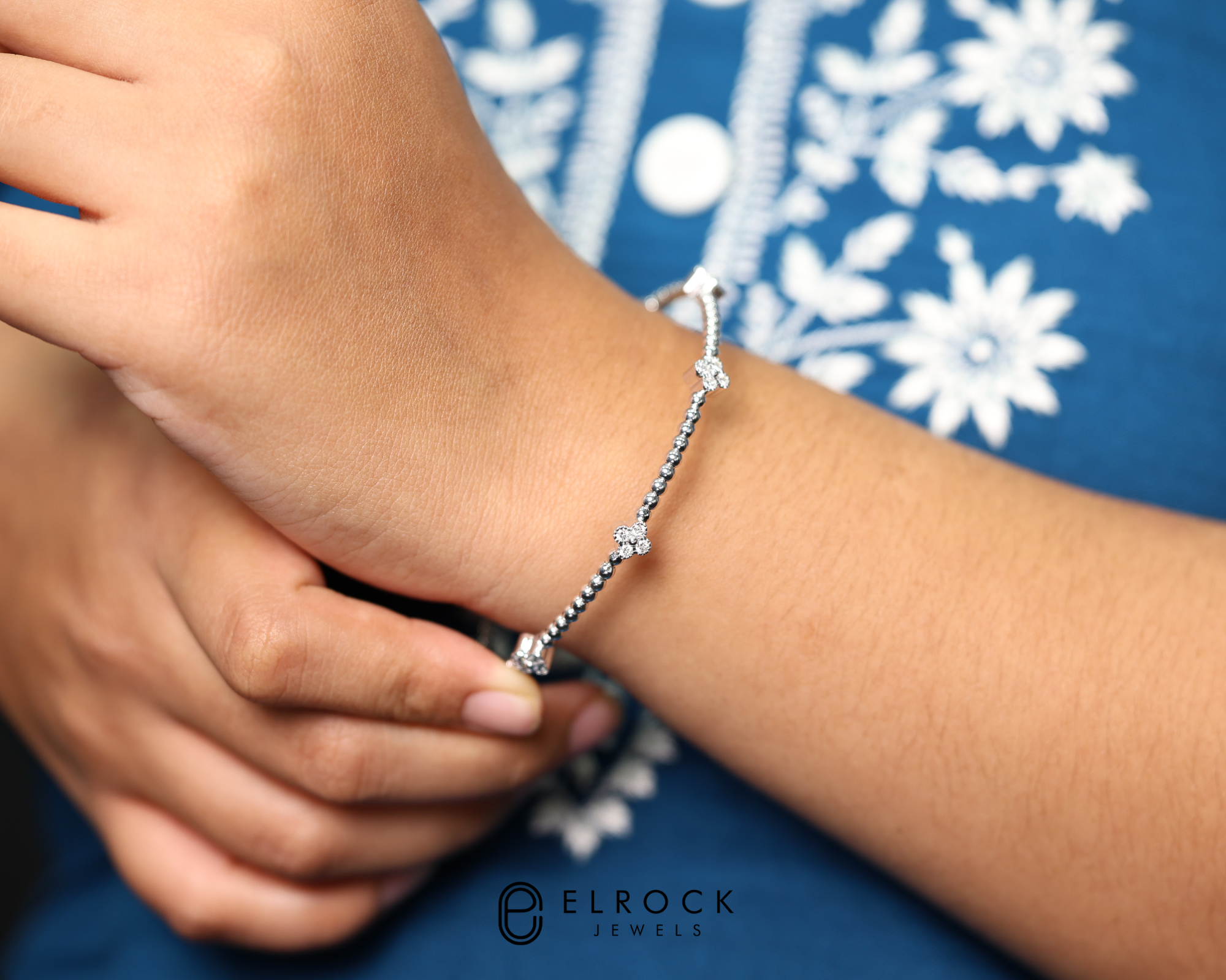  Gold Lab Grown Diamond Bracelet
