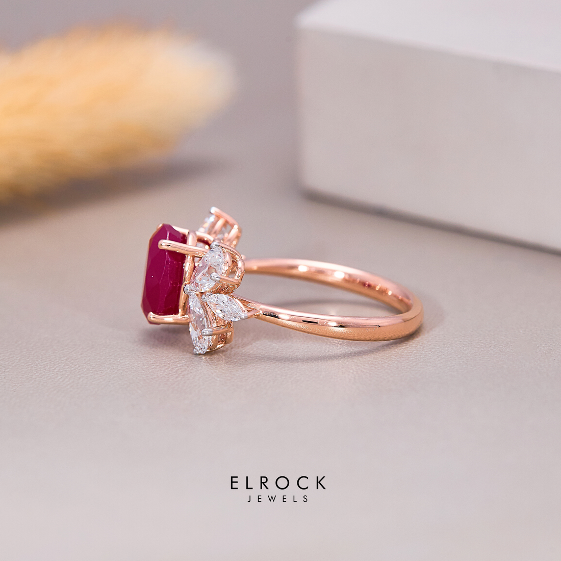 Ruby Engagement Ring