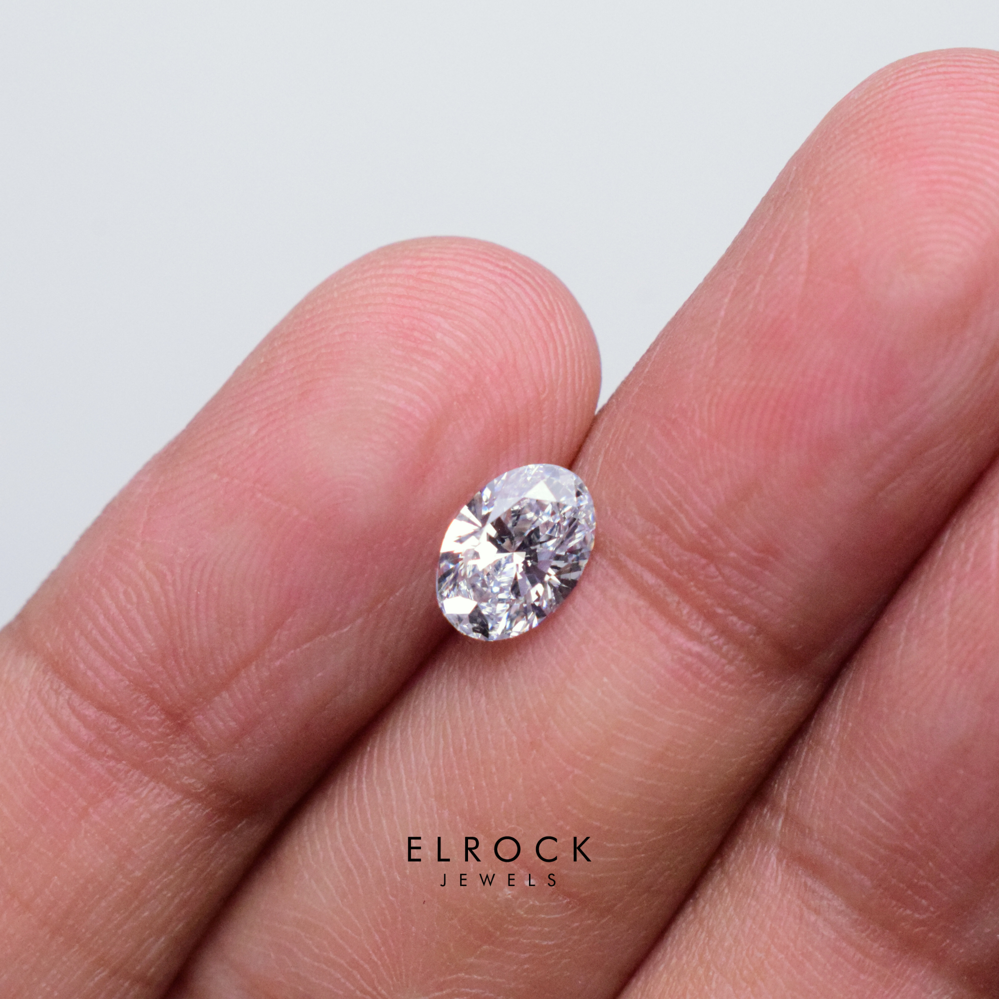 Oval Loose Lab Grown Diamond for Custom Jewelry, Eco Friendly, Brilliant Cut