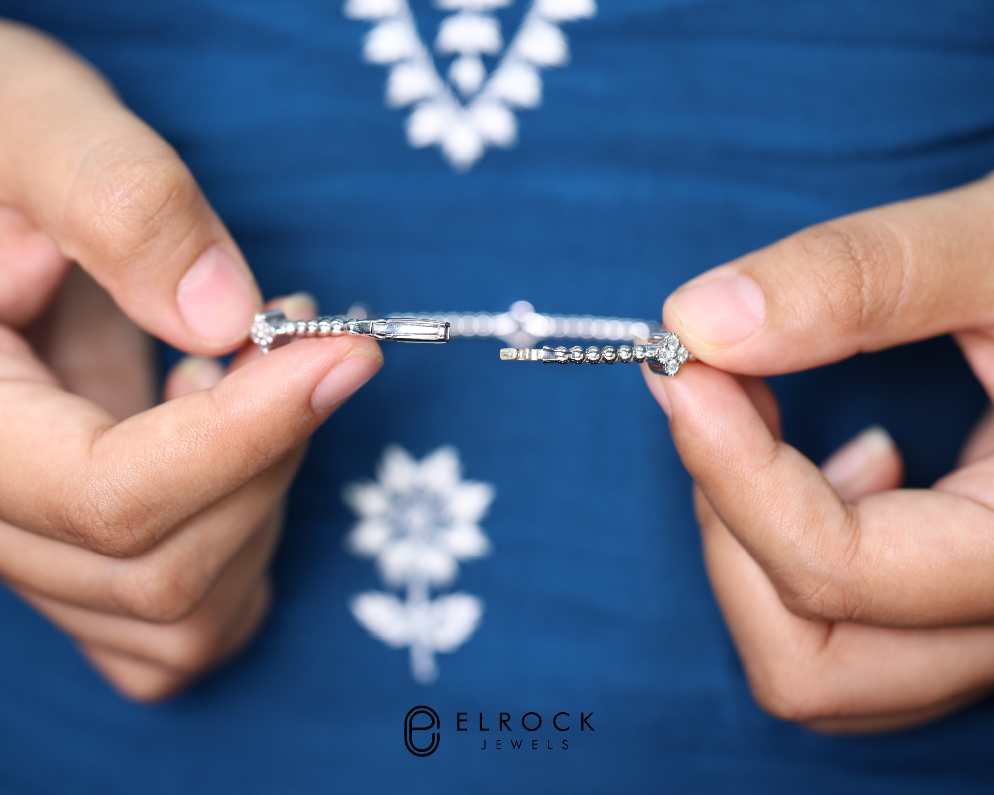  Gold Lab Grown Diamond Bracelet