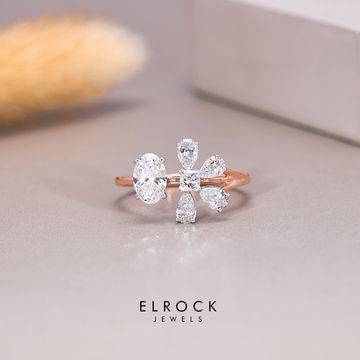  Multi Shape Lab Grown Diamond Ring 