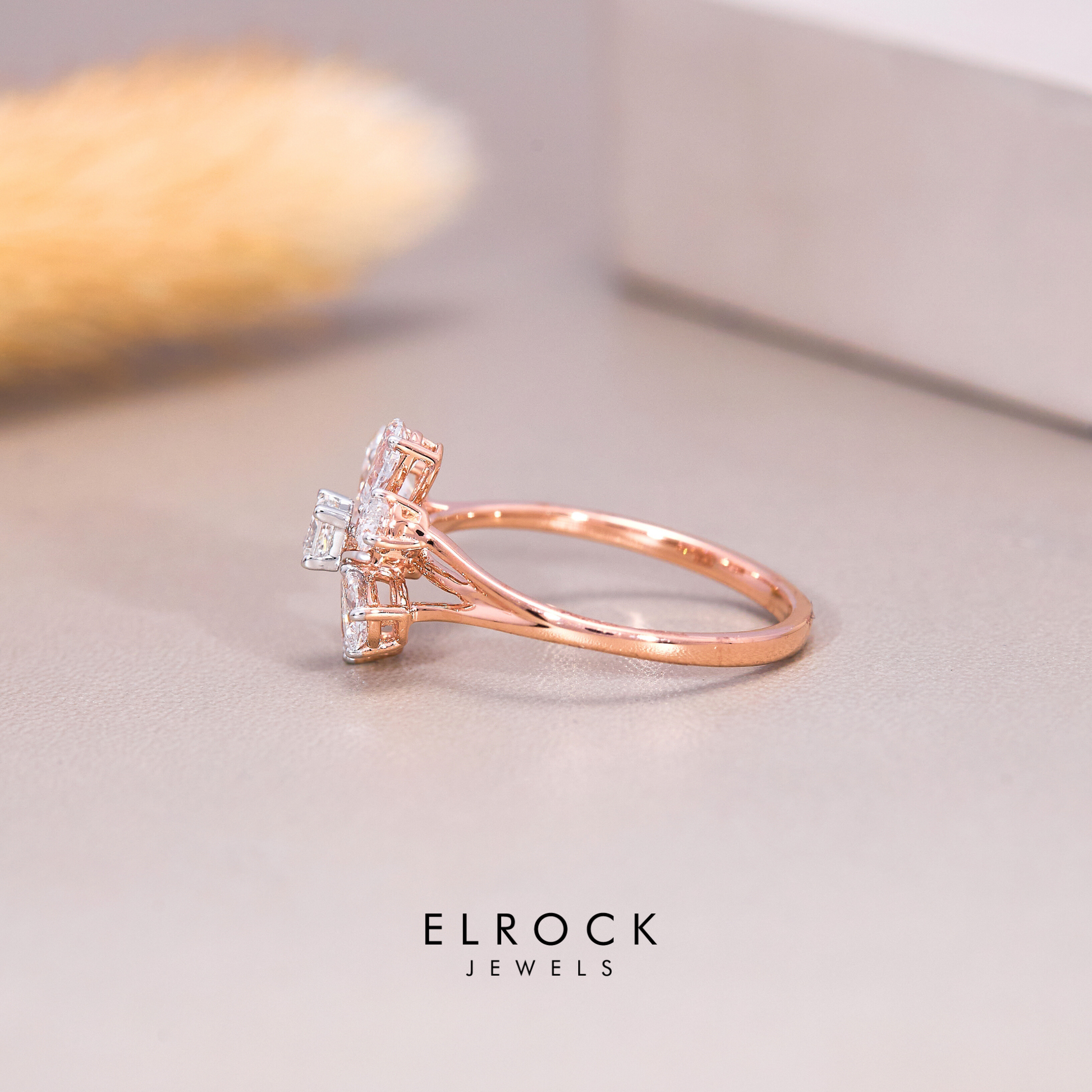  Multi Shape Lab Grown Diamond Ring 