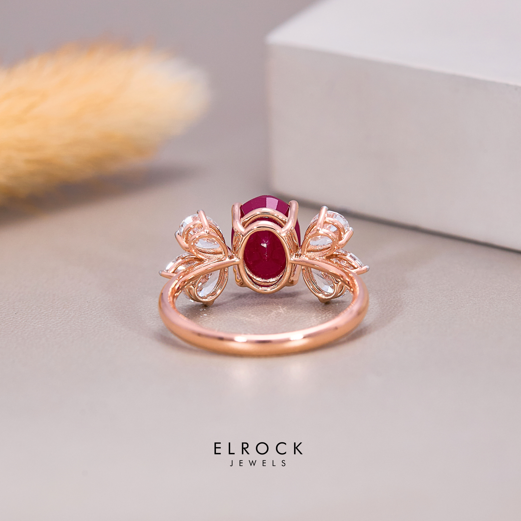 Ruby Engagement Ring