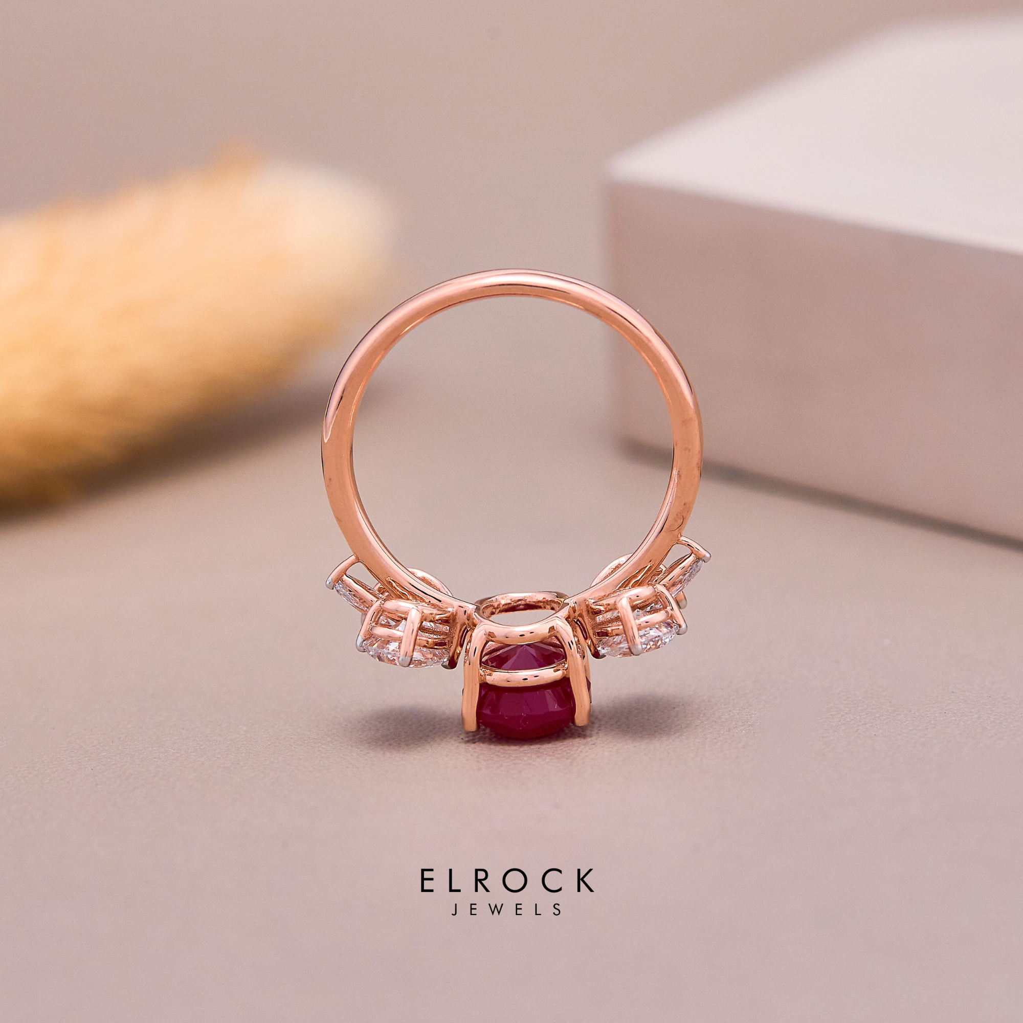 Ruby Engagement Ring