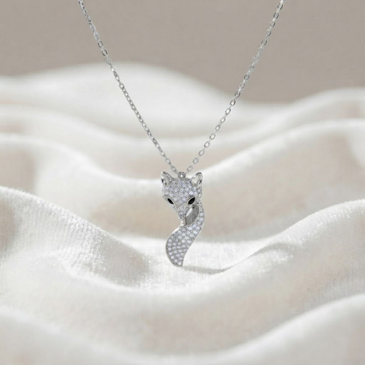 Angel Wing Diamond Necklace