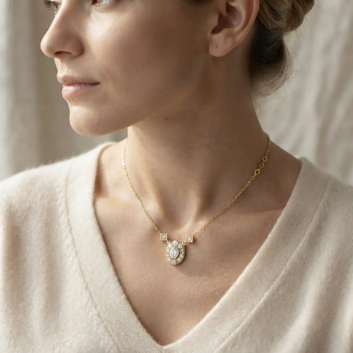 Diamond Pendant Necklace