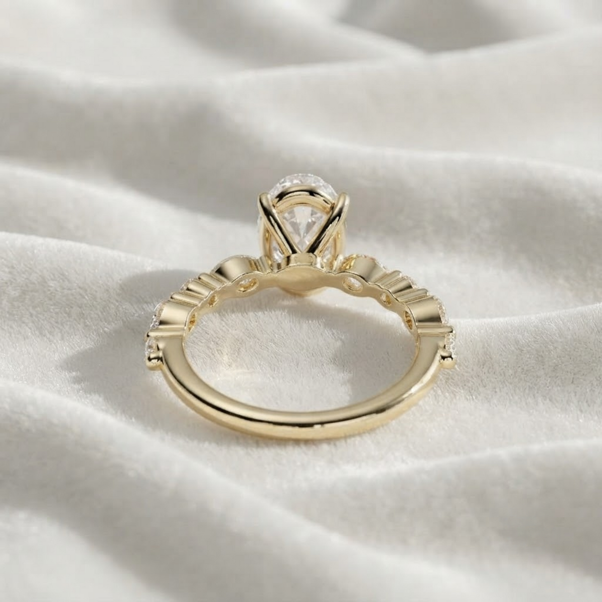 2.00 CT Oval Diamond Ring