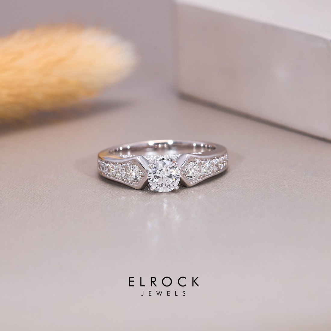 Round Cut Lab Grown Diamond Band