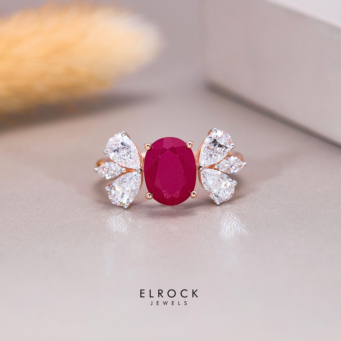 Ruby Engagement Ring