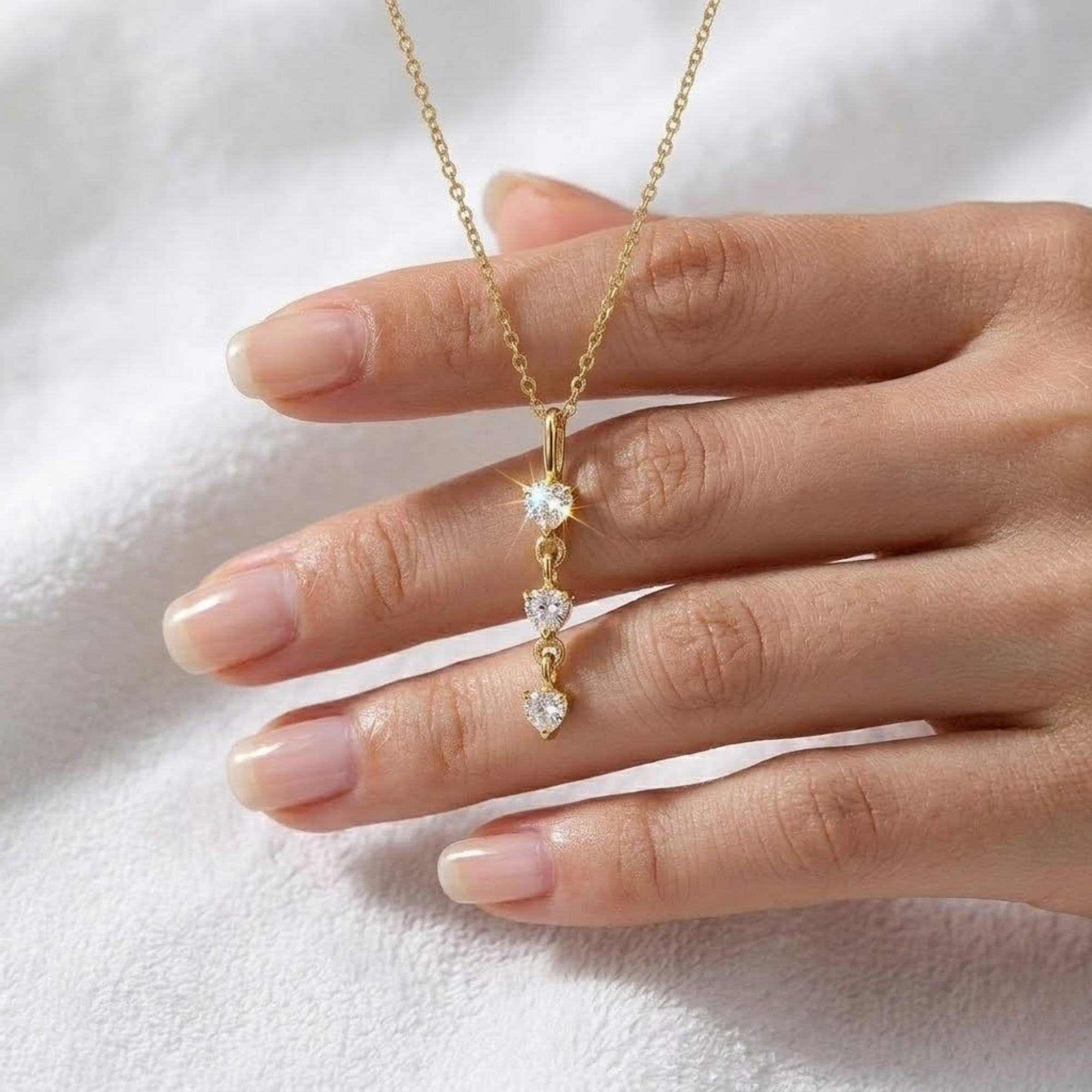 Heart Diamond Necklace