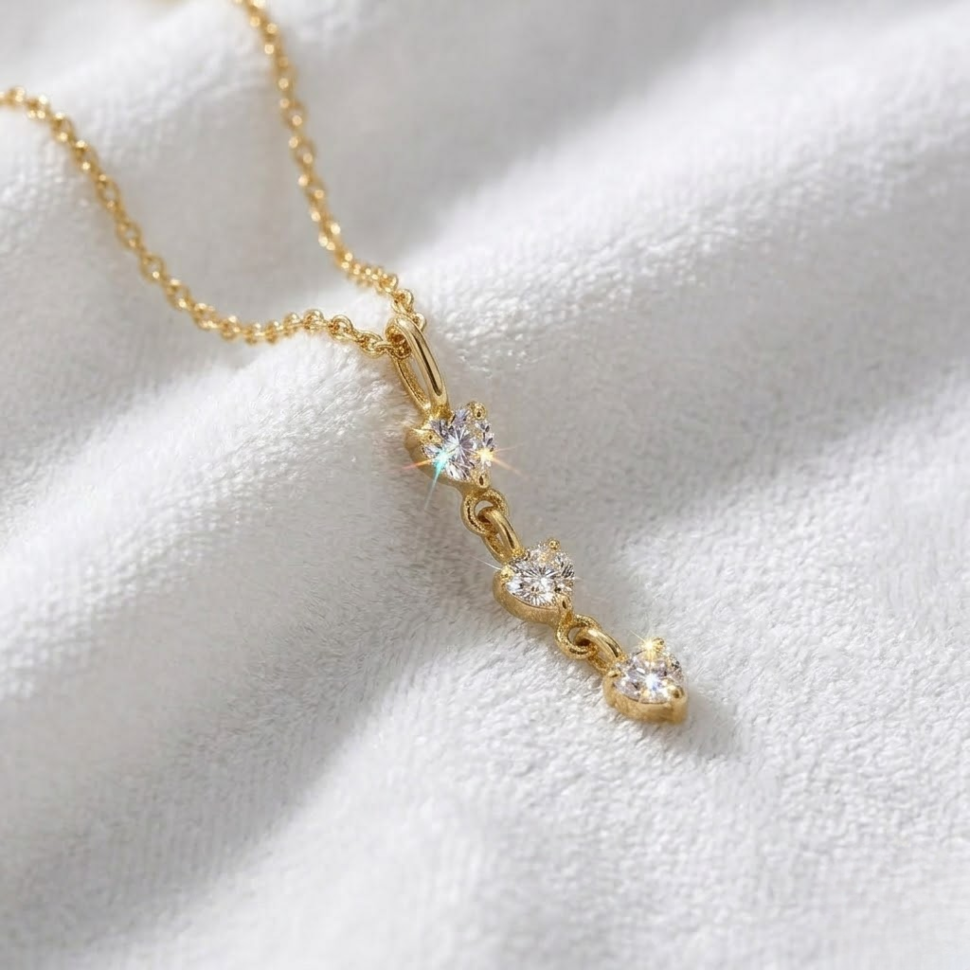 Heart Diamond Necklace