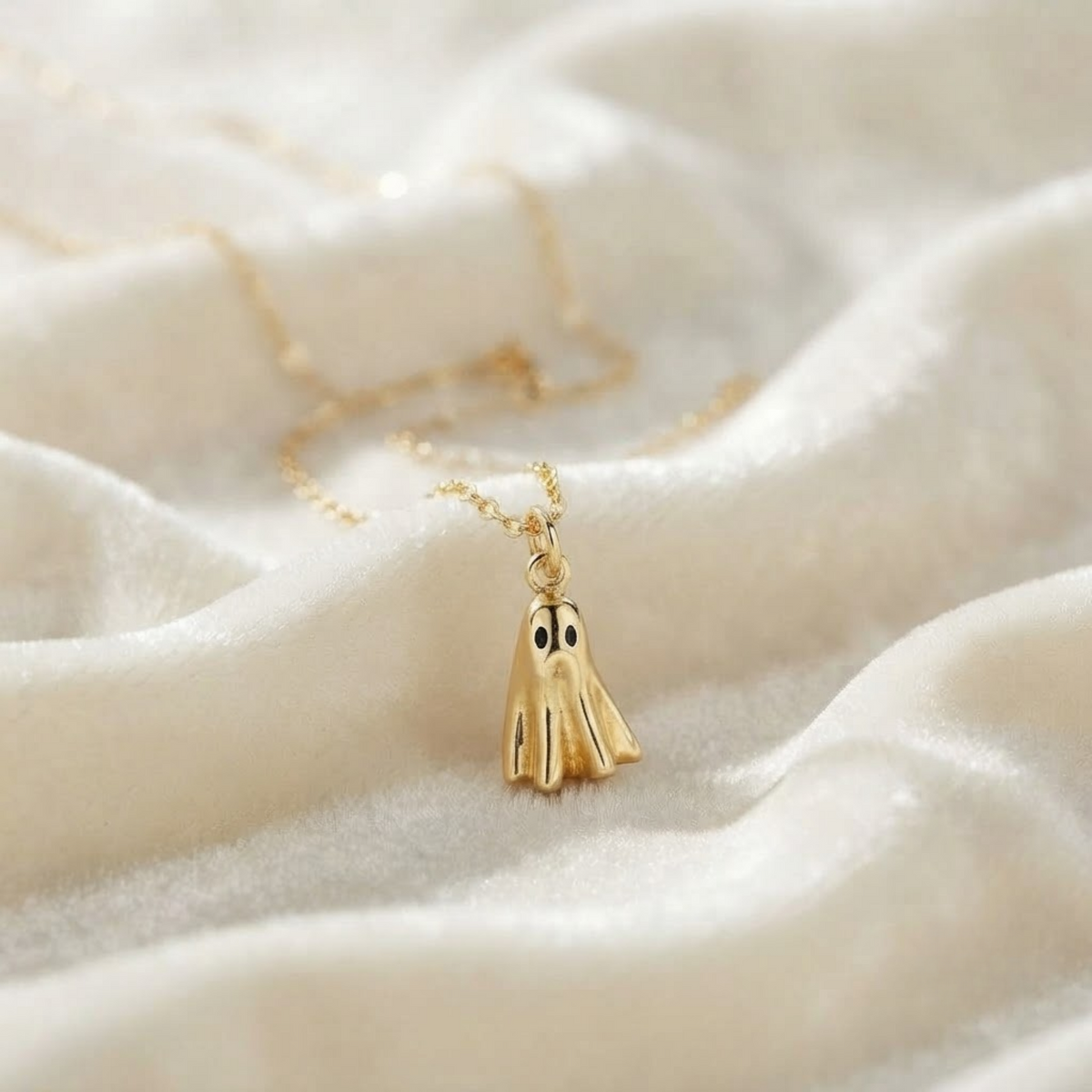 Ghost Pendant Necklace