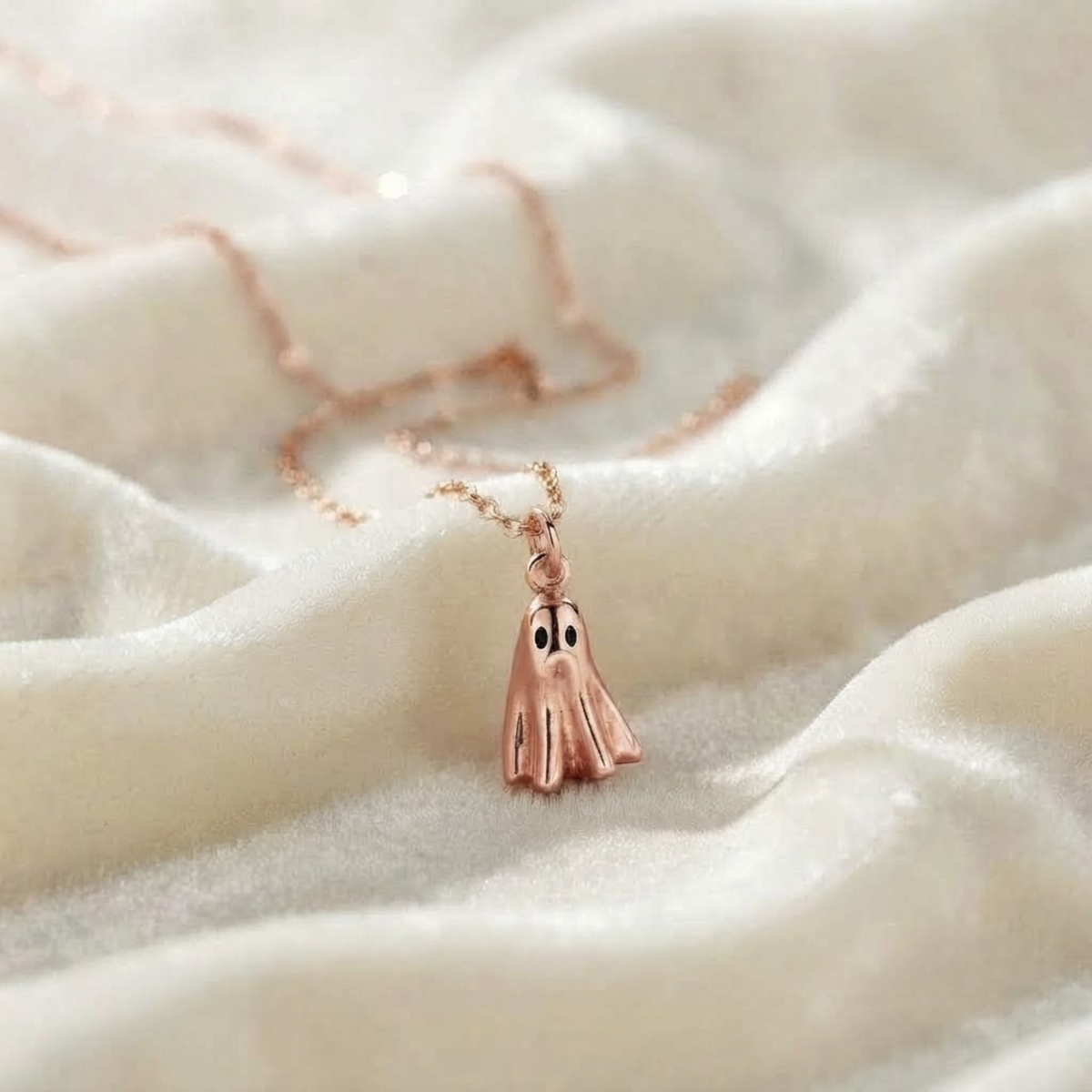Ghost Pendant Necklace