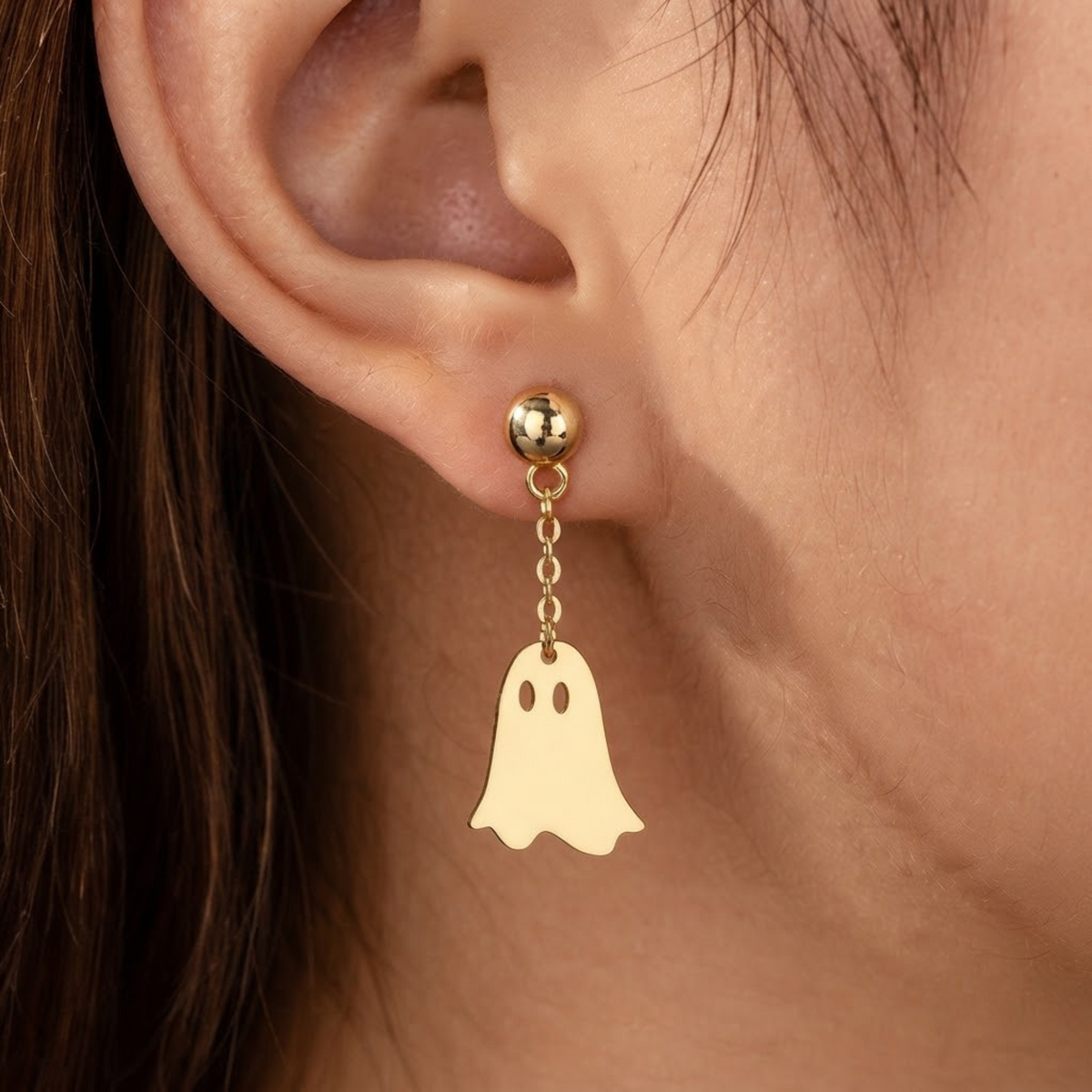 Ghost Drop Earrings
