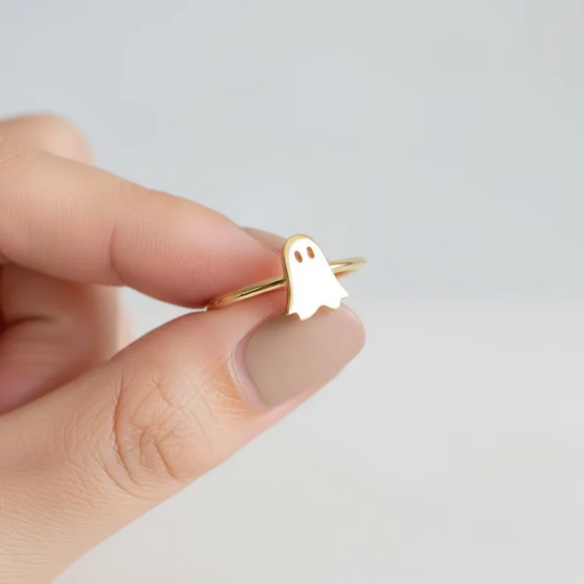Gold Halloween Gothic Ring