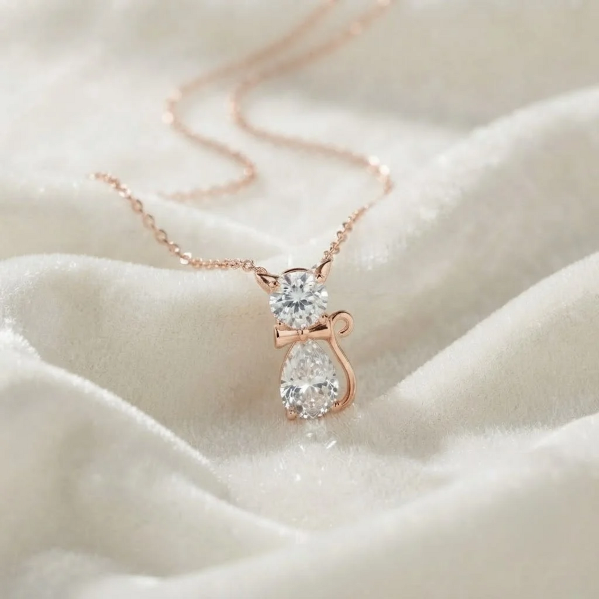 Cat Pendant Necklace