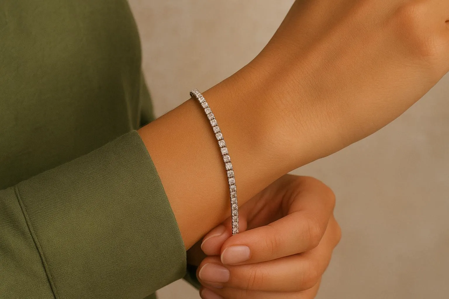 Diamond Tennis Bracelet