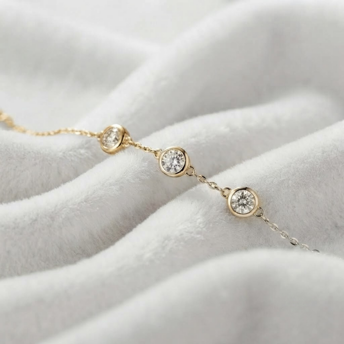 Lab Grown 5 Diamond Bracelet