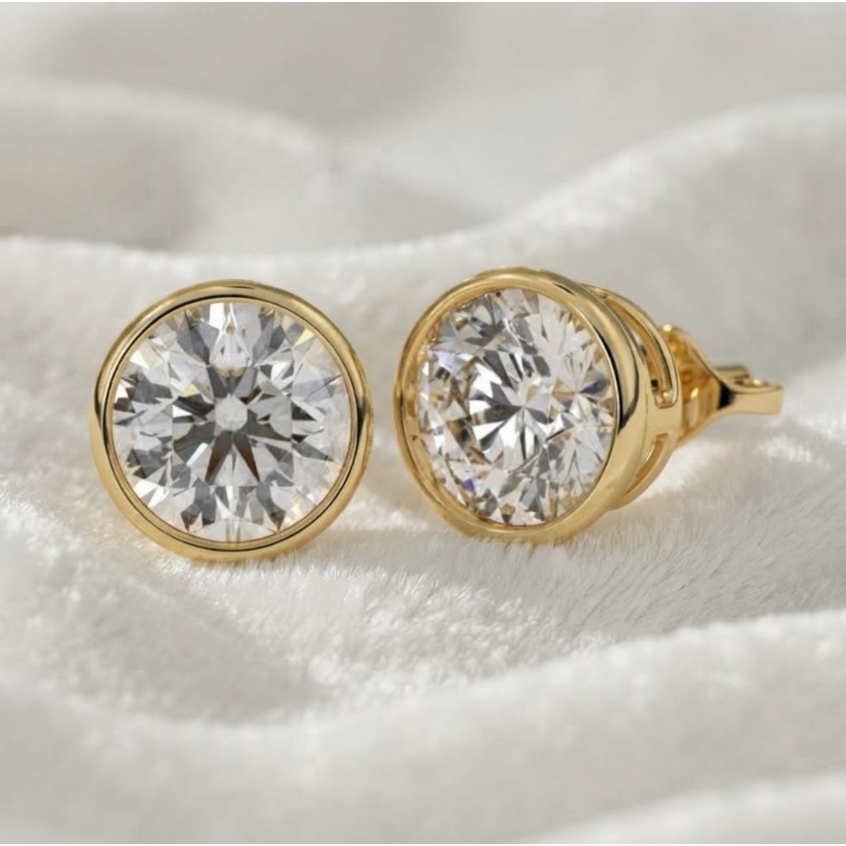 Lab Grown Diamond Stud Earring
