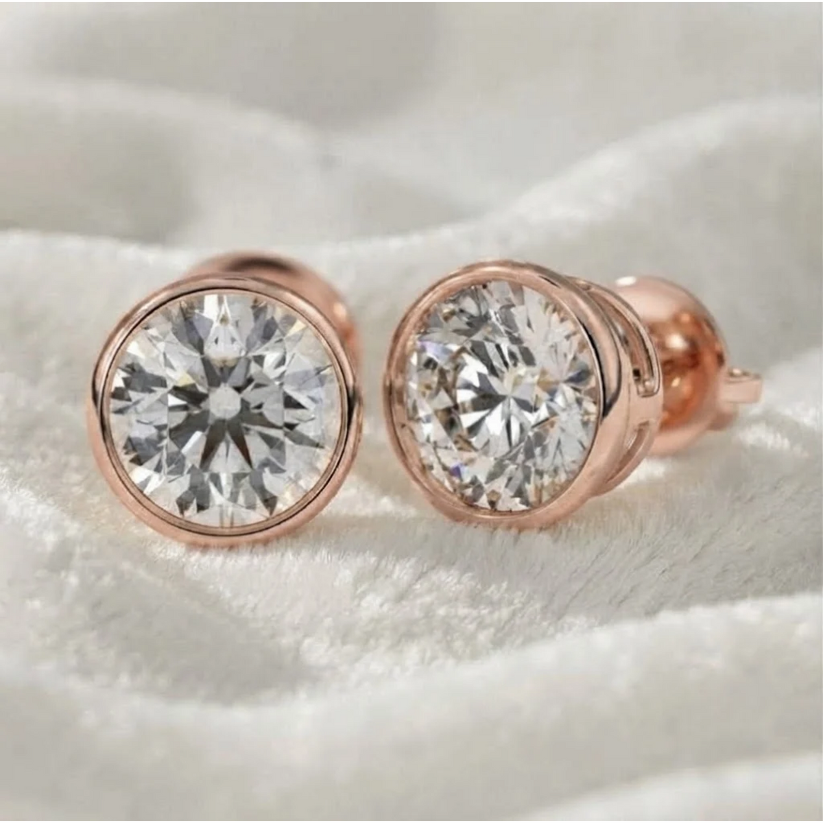 Lab Grown Diamond Stud Earring