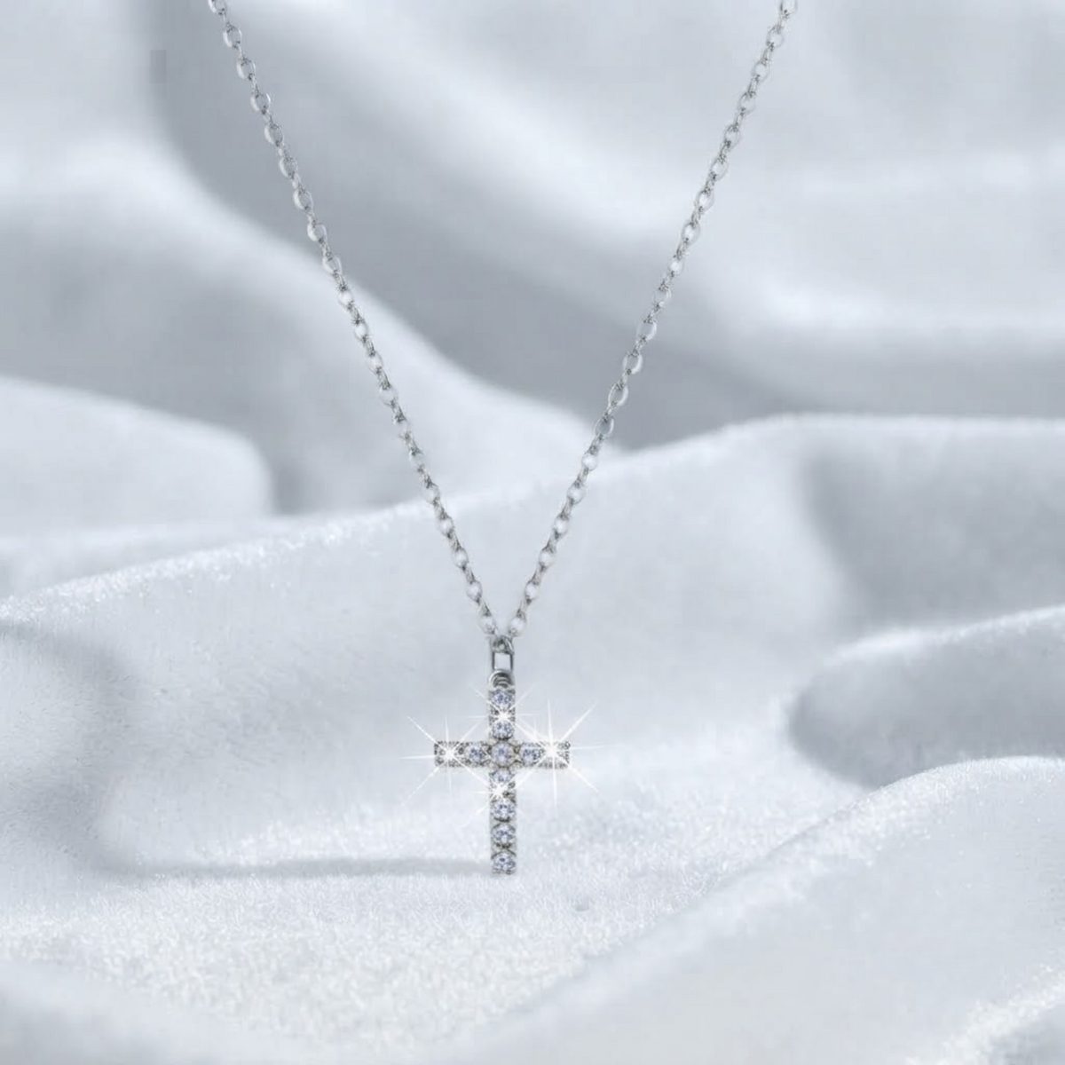 Cross Diamond Pendant for Women