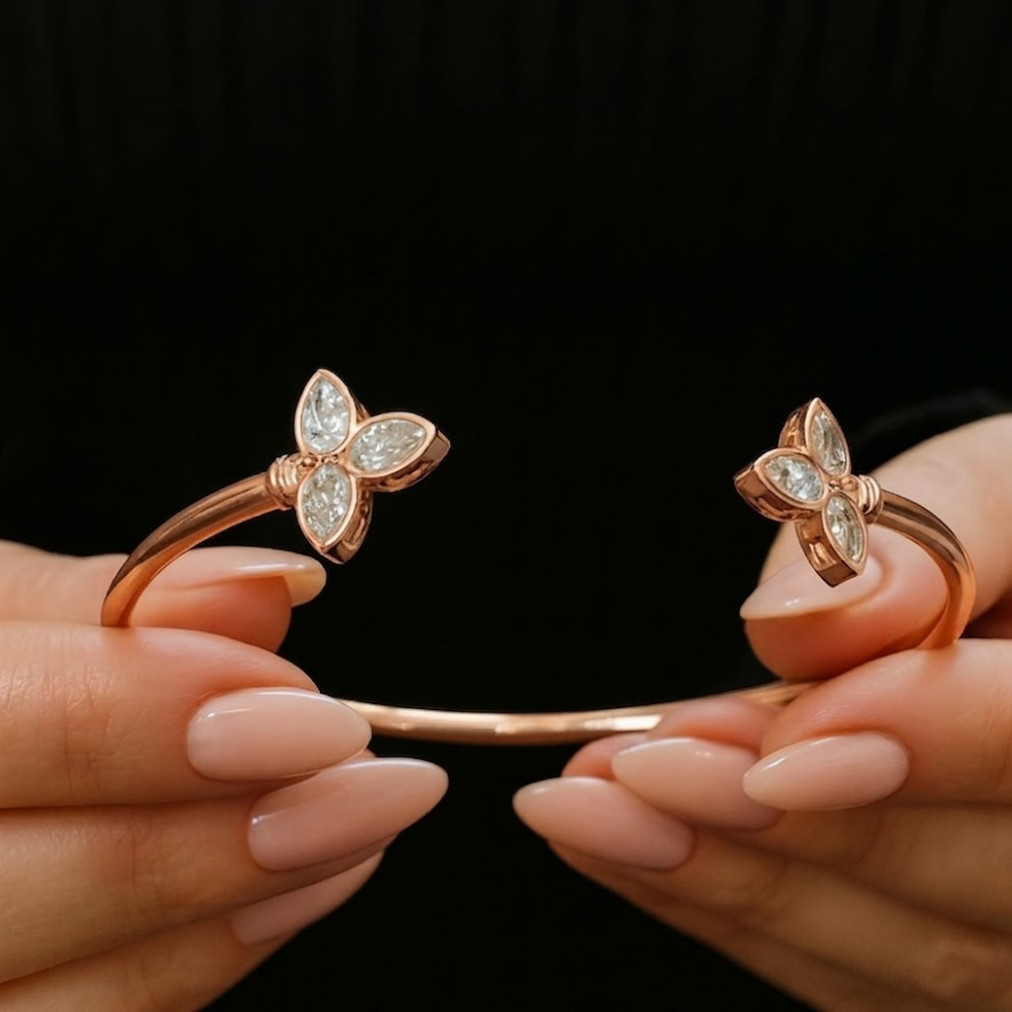 Cuff Style Bangle Bracelet