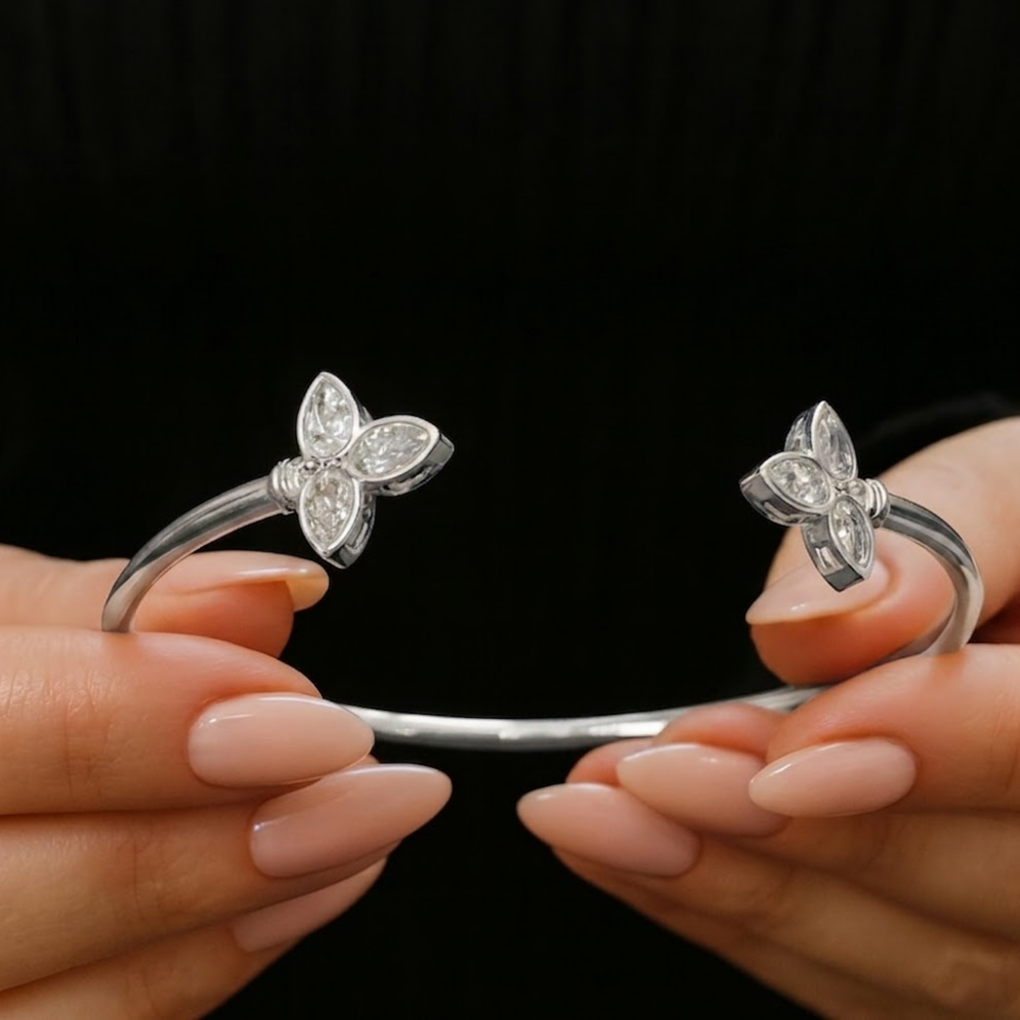 Cuff Style Bangle Bracelet