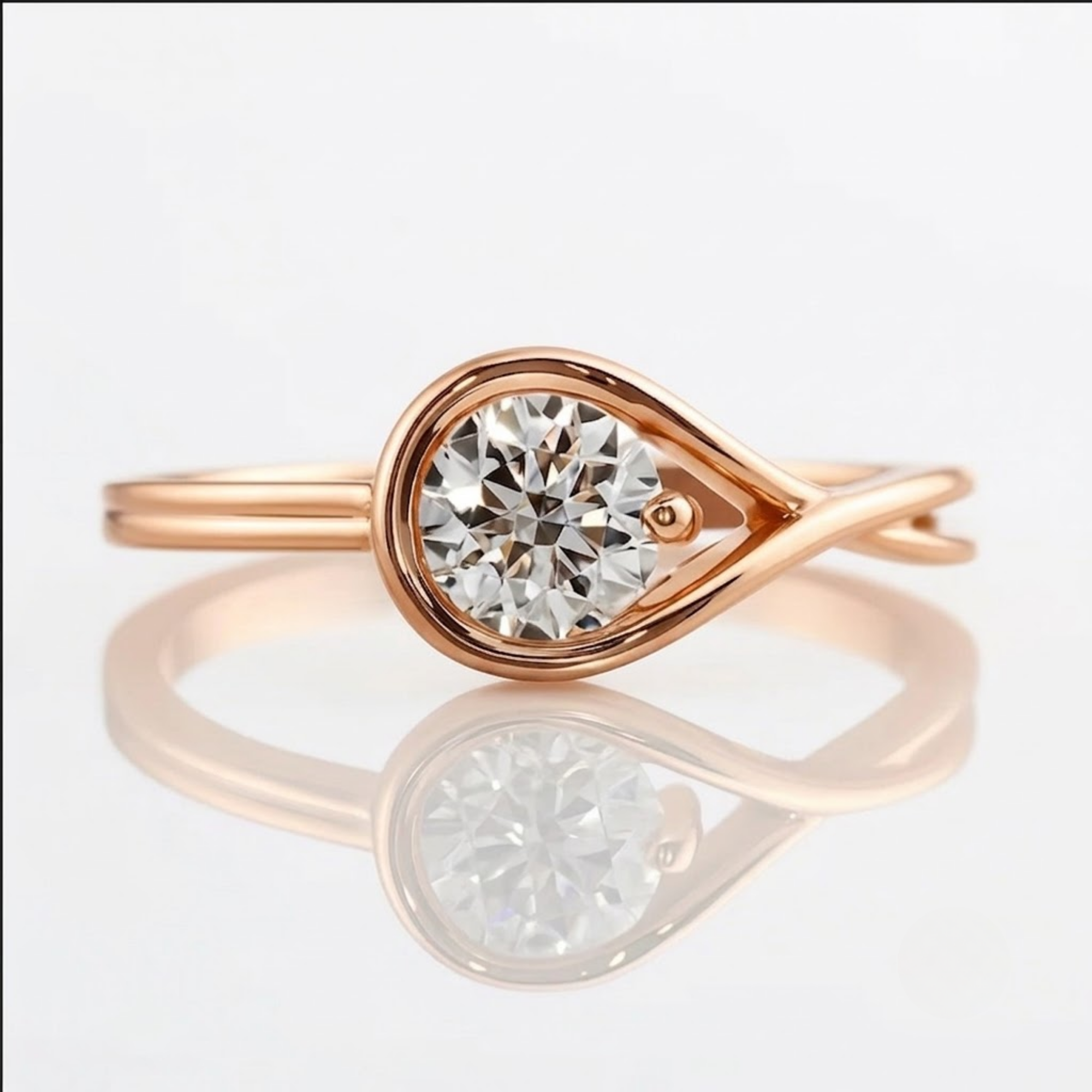 Lab Grown Diamond Engagement Ring
