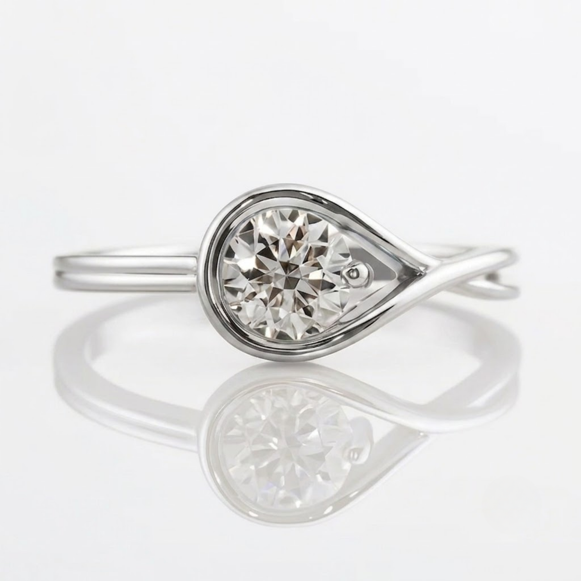 Lab Grown Diamond Engagement Ring