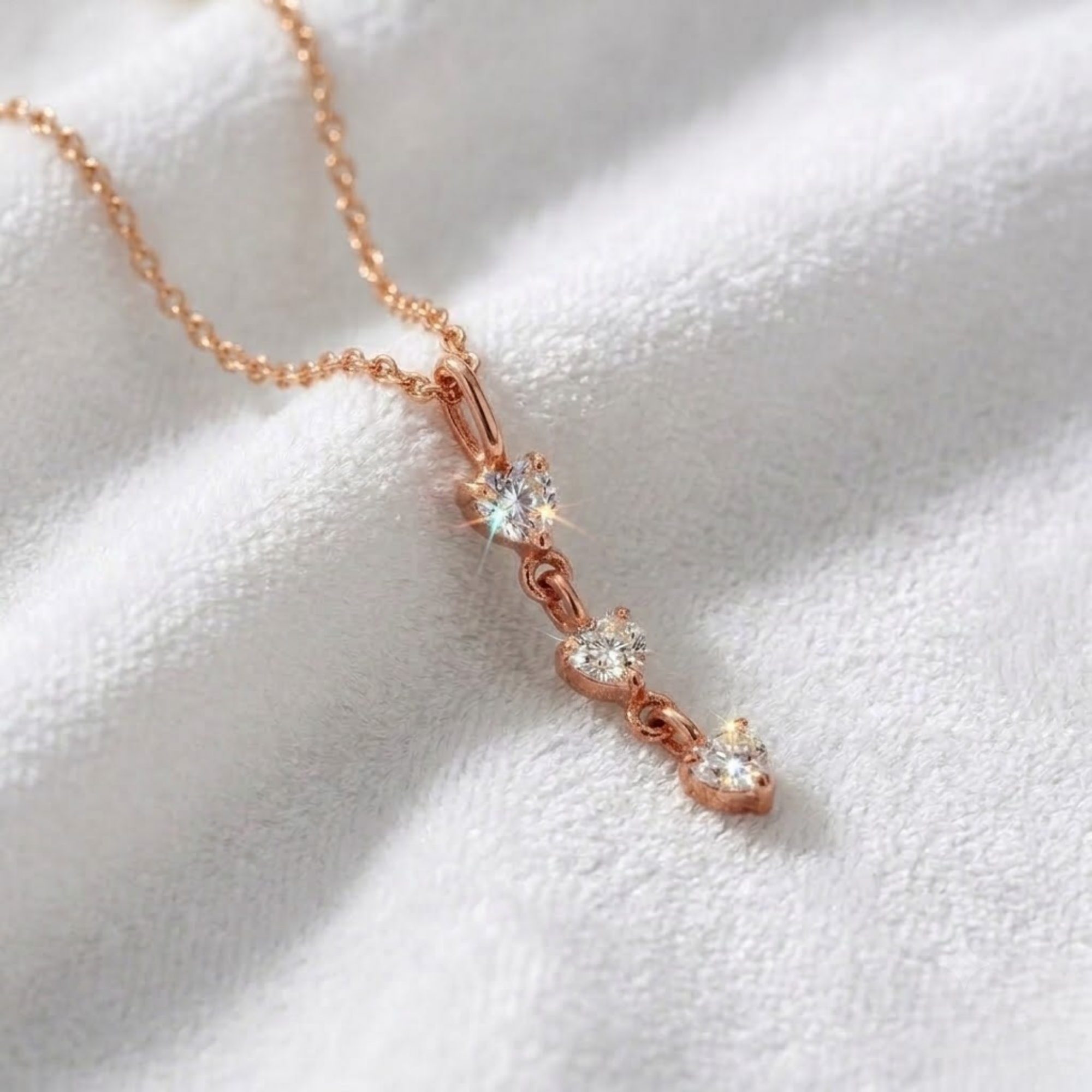 Heart Diamond Necklace