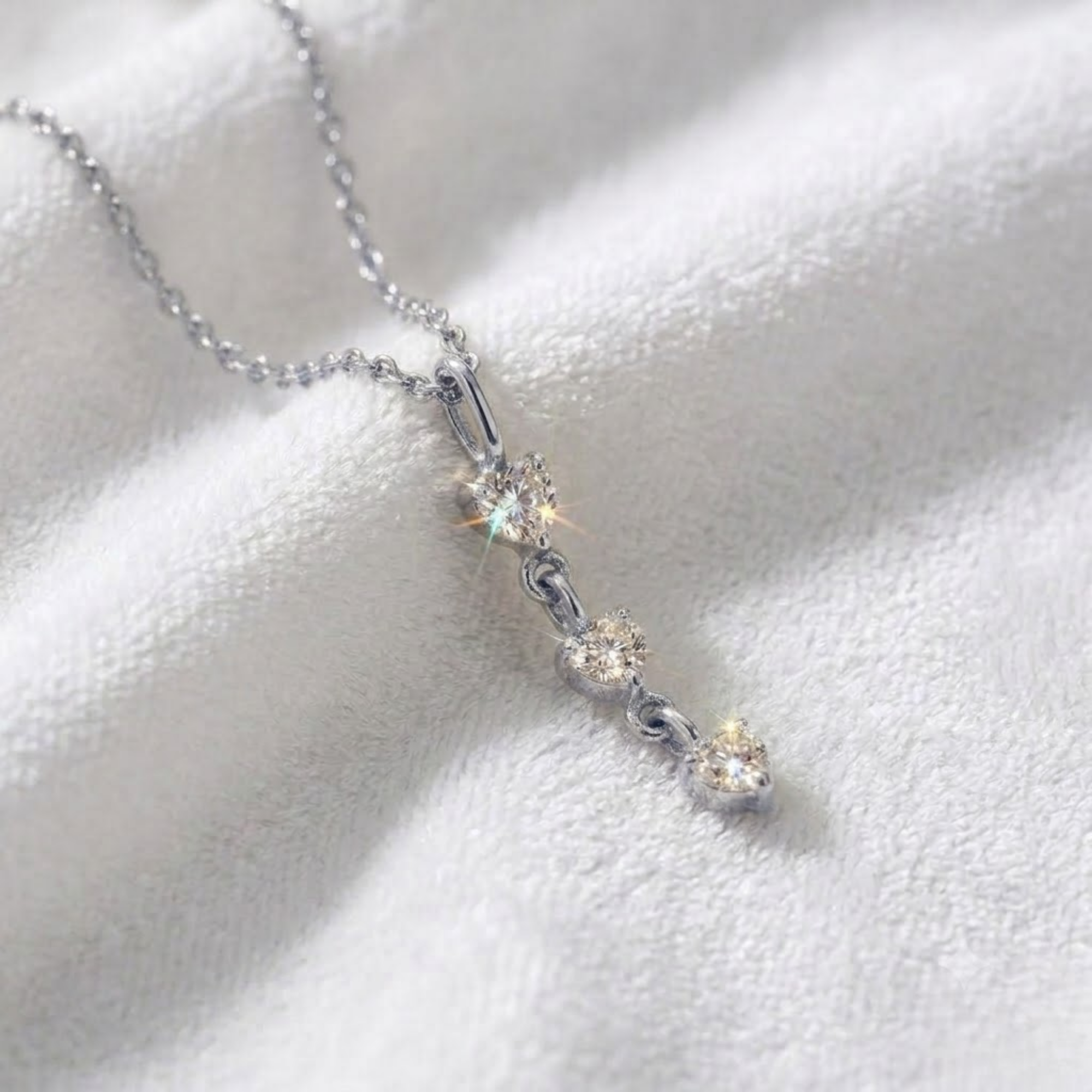 Heart Diamond Necklace