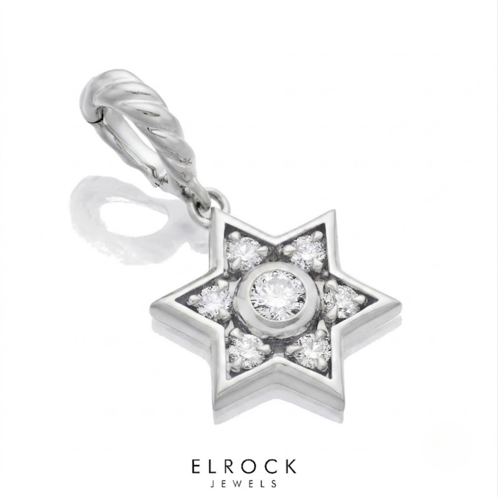 Star Diamond Pendant Necklace