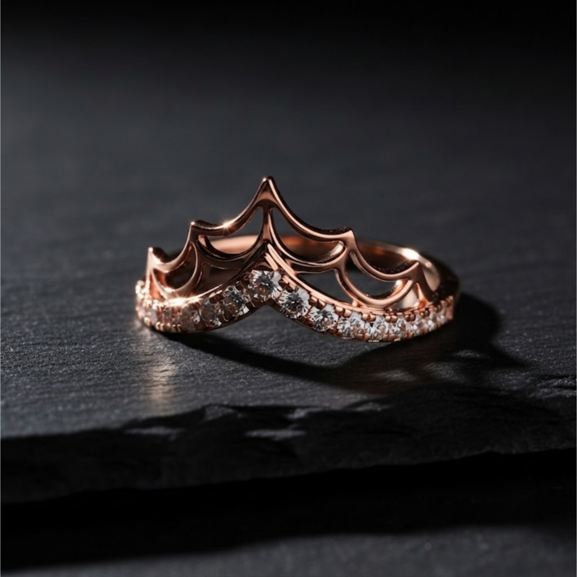 Spider Web Stackable Ring